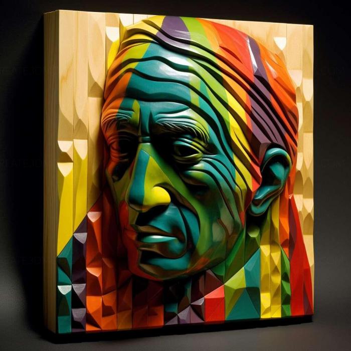 نموذج ثلاثي الأبعاد لآلة CNC 3D Art 